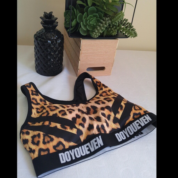 Other - ✨Leopard Print Sports Bra