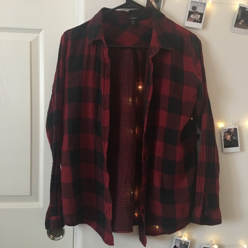Forever 21 Plaid Flannel