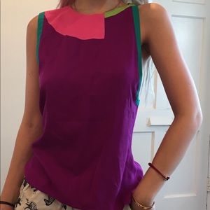 Gianni Versace couture shirt tank top size 42/ 8