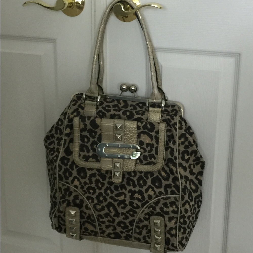 Guess Handbag black/beige