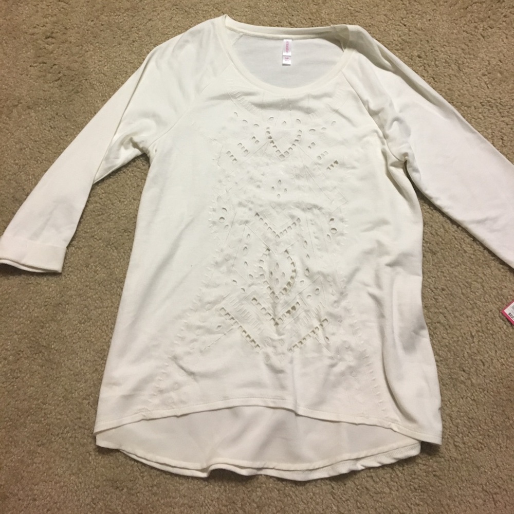 Cream top nwt