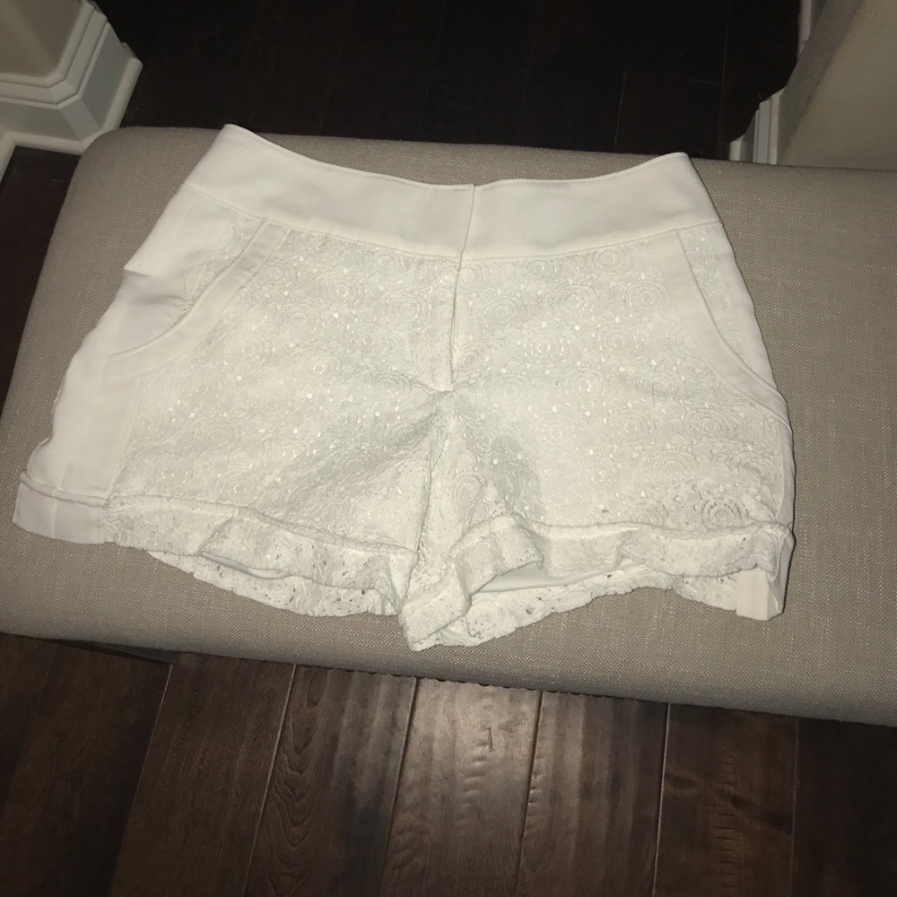 Maurices White Lace Short