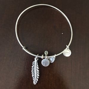 Feather Alex and Ani bracket