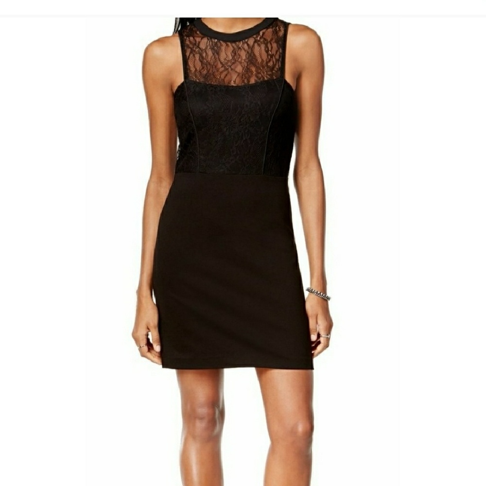Black Lace Dress Size lg