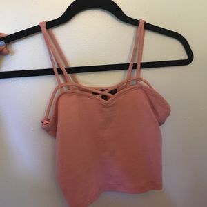 Pastel Pink Crop Top