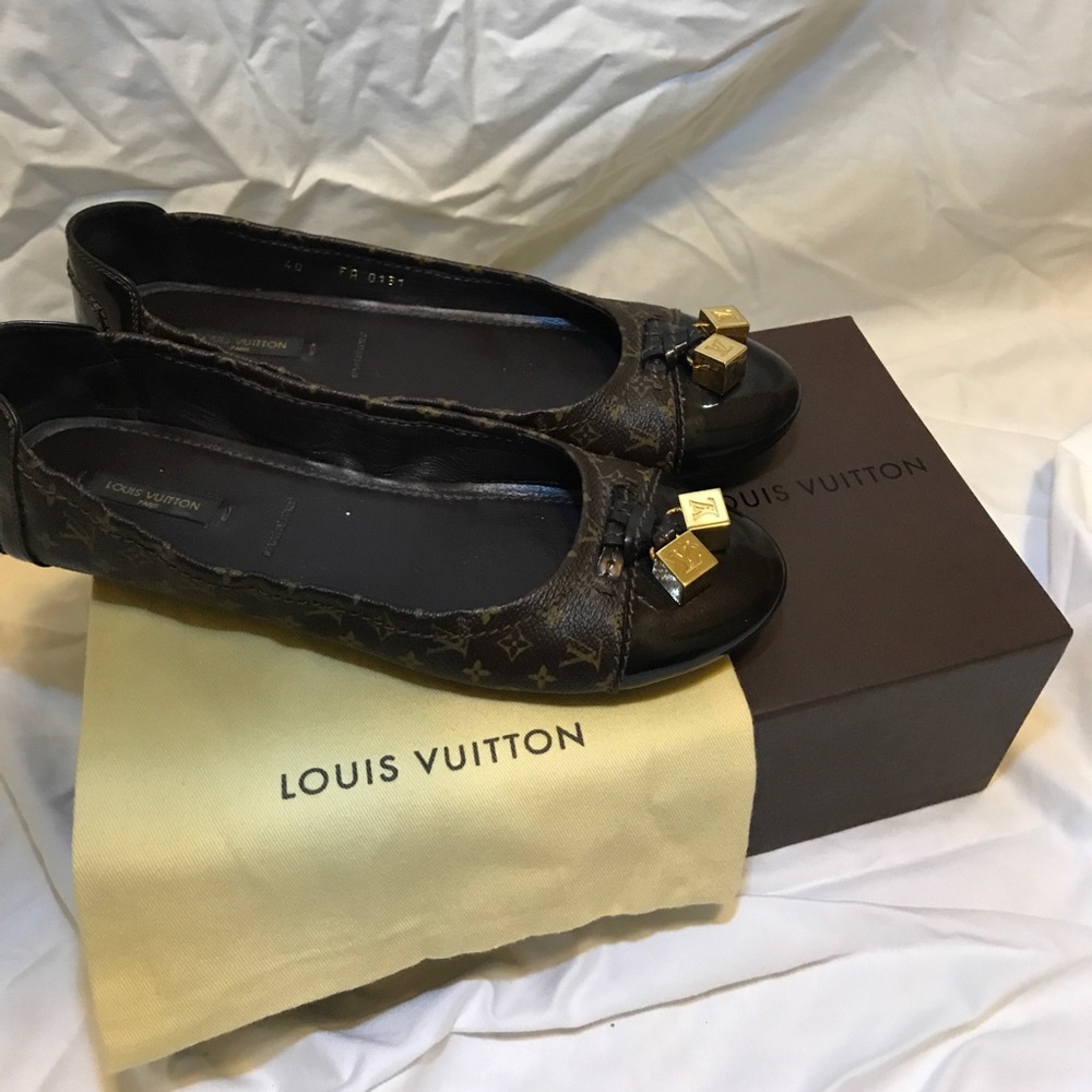 Louis Vuitton Lovely Flats Brown