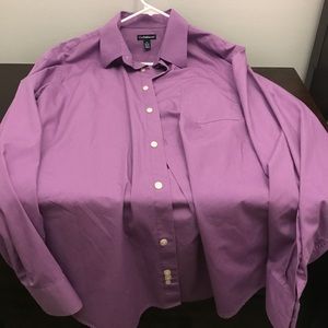 Purple Men's Button Down