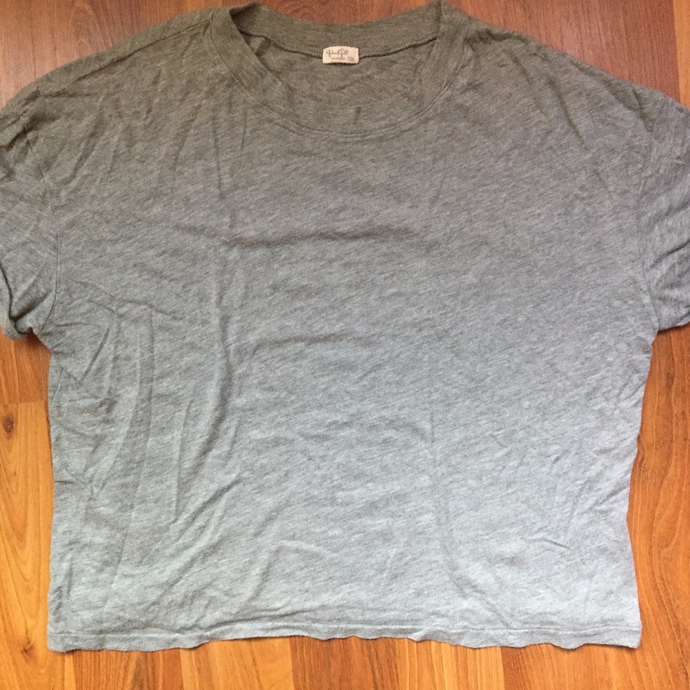 John Galt Gray Short Sleeve