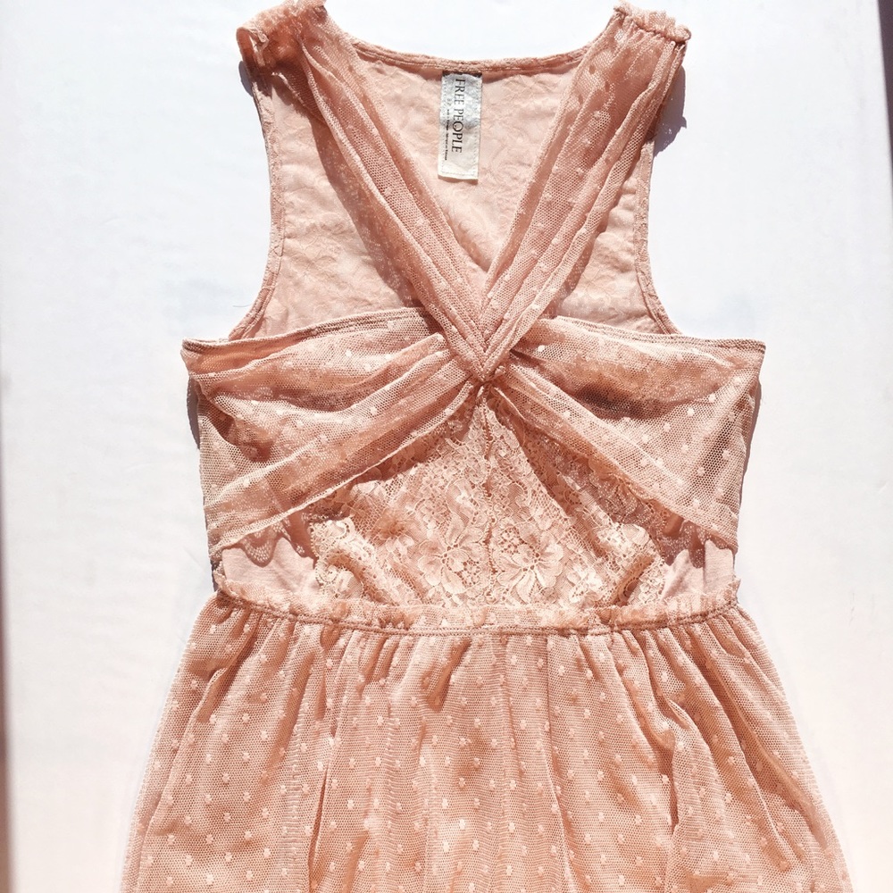 Free People Crossfront Lace Top