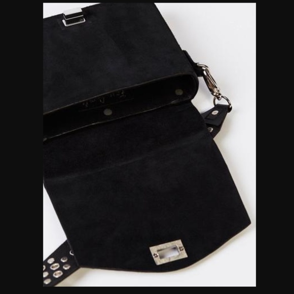 NWOT Free People trendy suede crossbody bag - Picture 2 of 8