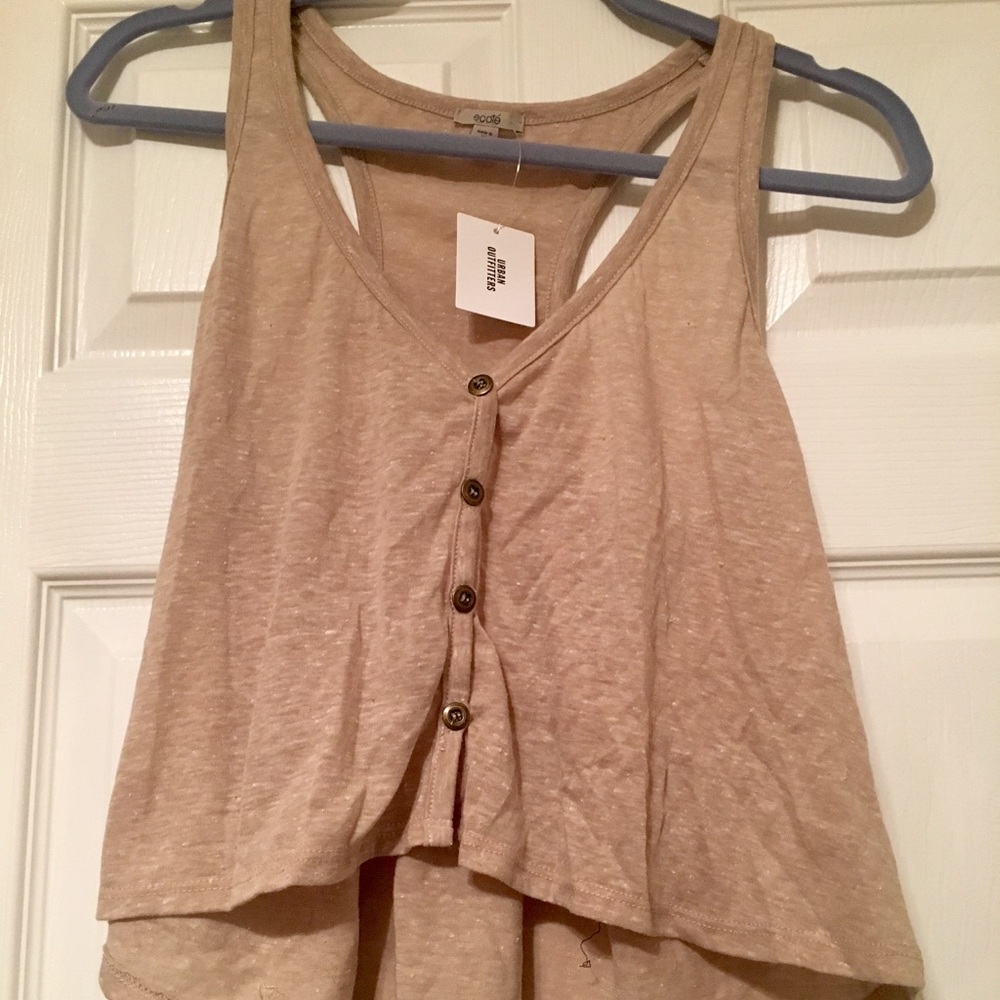 Urban Outfitters Ecote Tan tank NWT