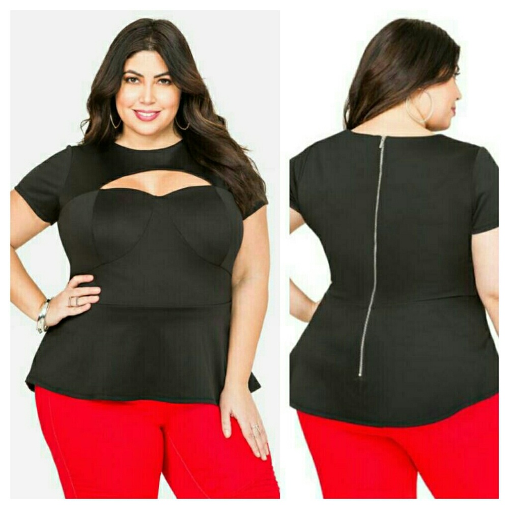 Sweetheart Peplum Top