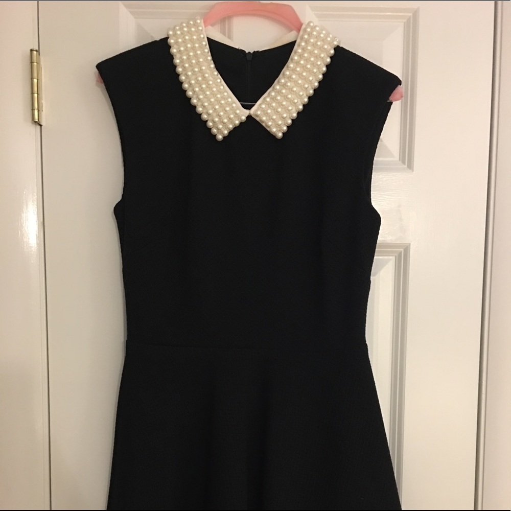 Betsey Johnson black pearl dress
