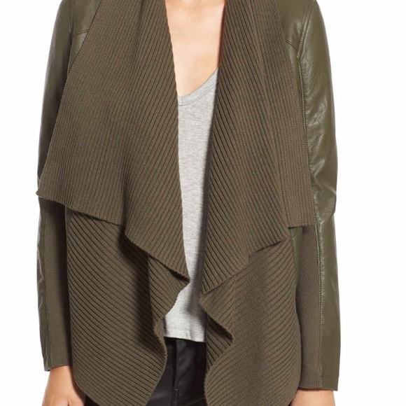 Blank NYC Jackets & Blazers - FINAL MARKDOWN: Faux leather jacket