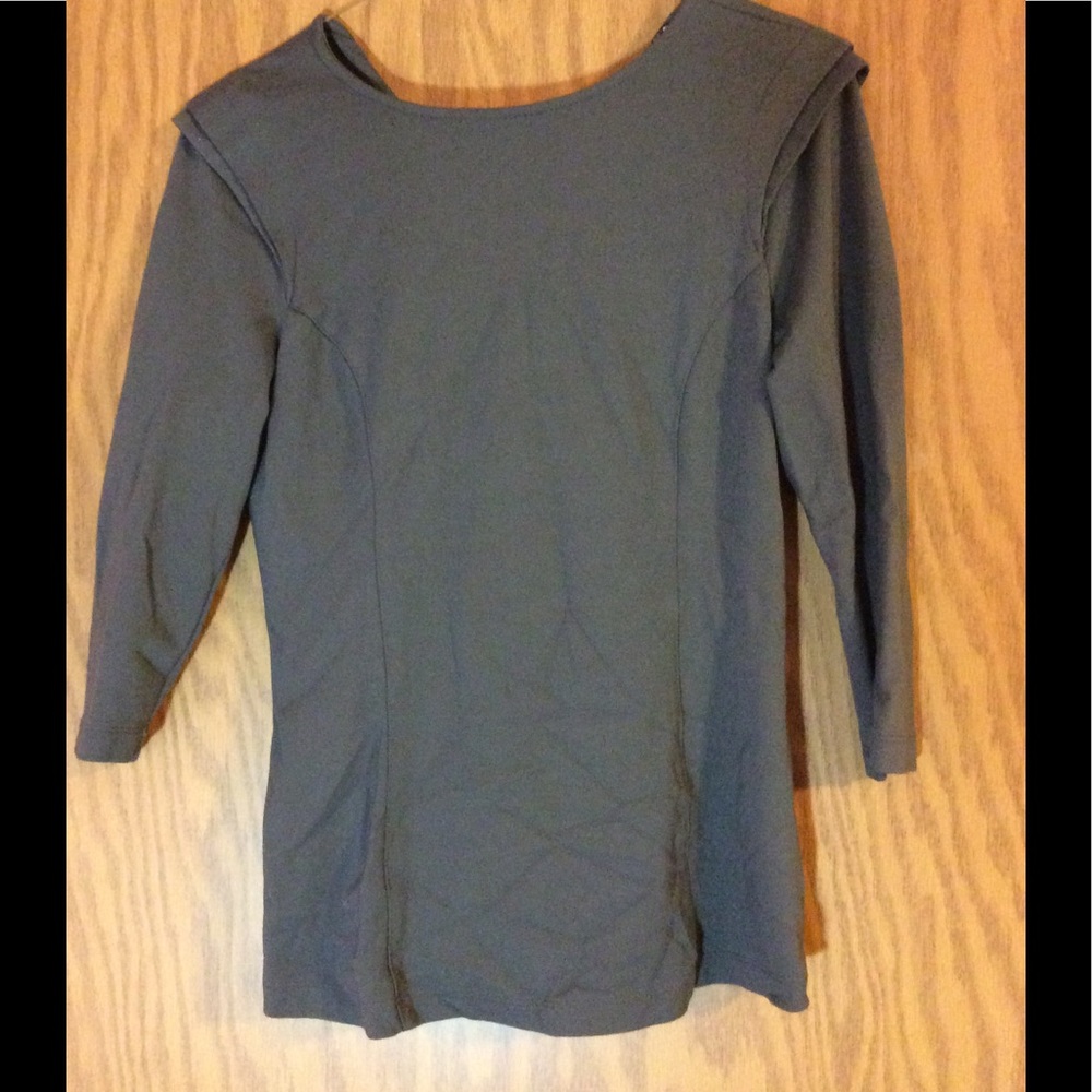 Forever 21 gray slimming top