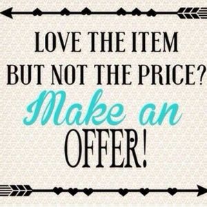 Make me an offer.