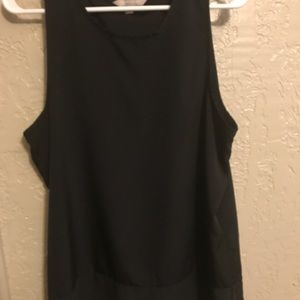 Black Dressy sleeveless top