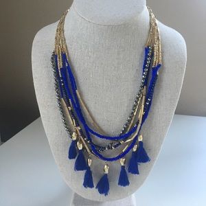 Stella & Dot Tulum Tassel Necklace