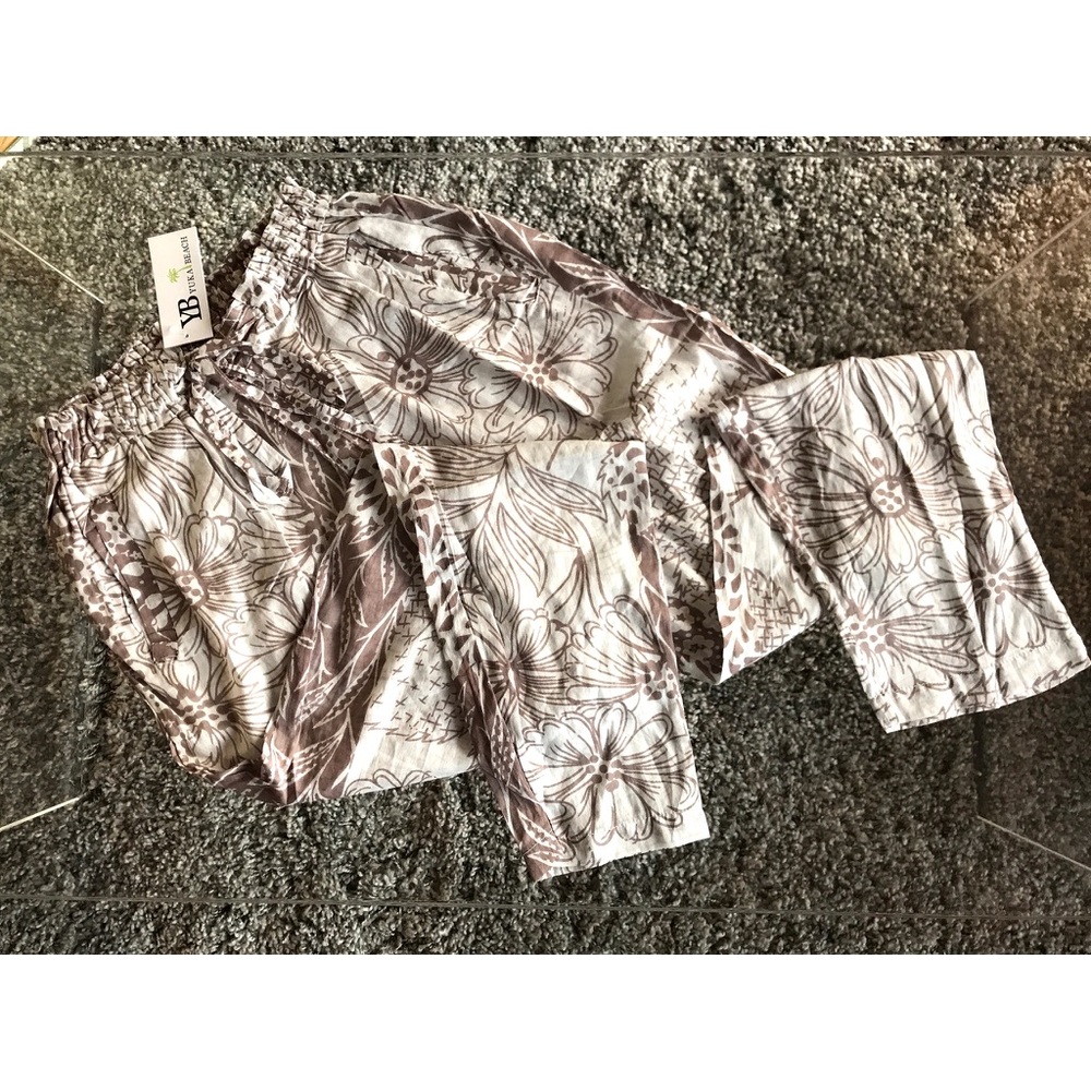 🆕 NWT Yuka Beach Pant w/Drawstring-Elastic Waist