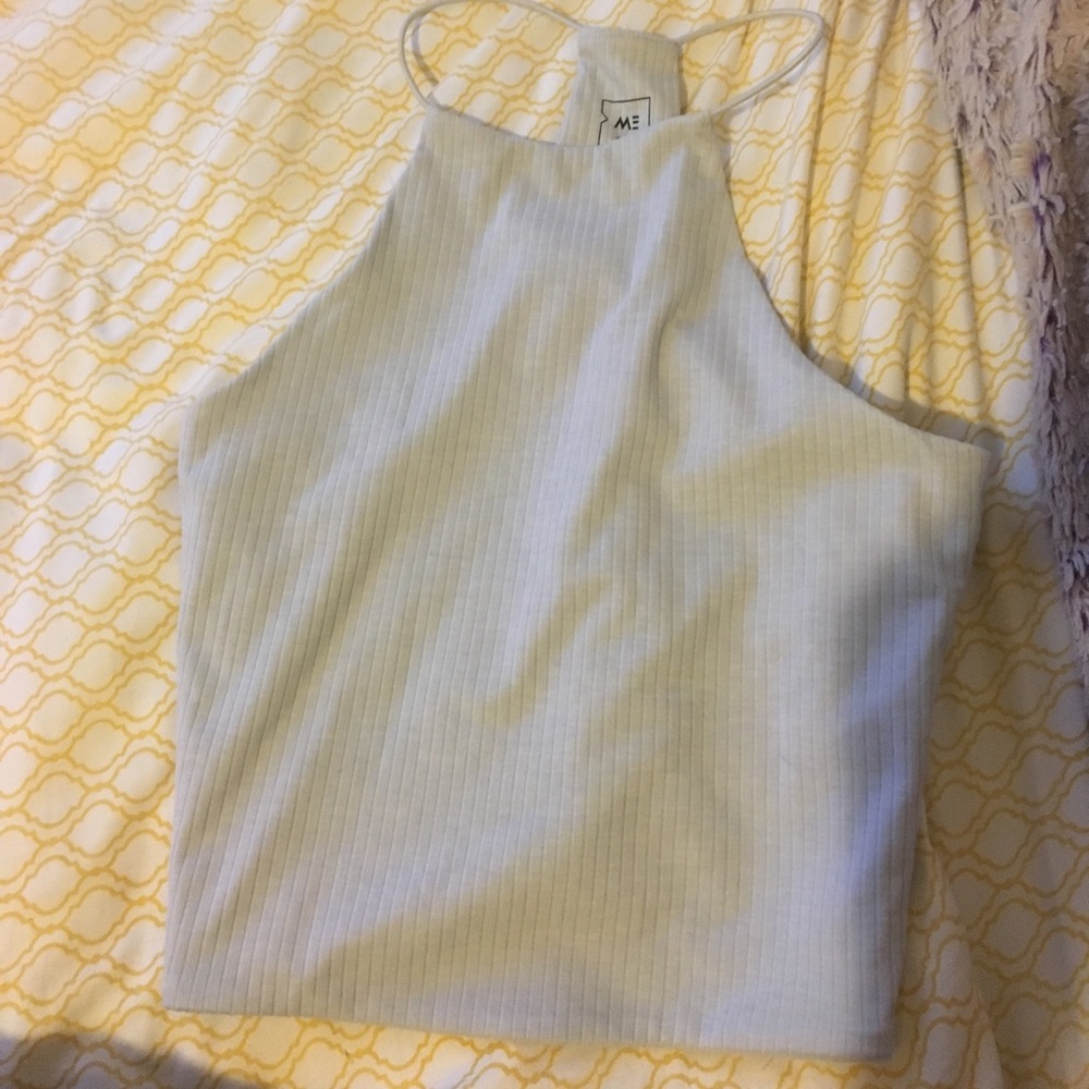 baby blue crop top
