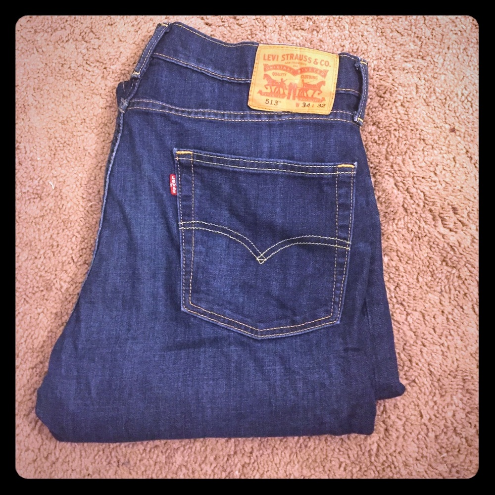 Levi's 513 denim