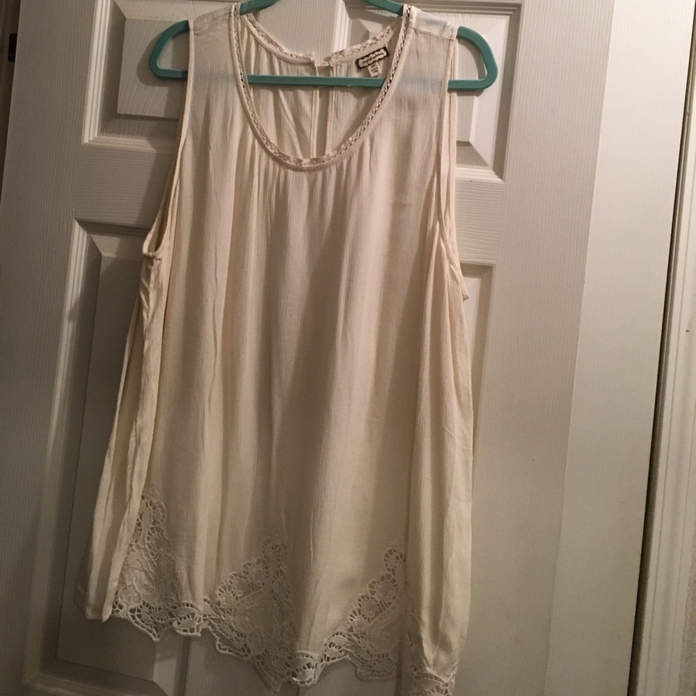 Ivory Blouse.