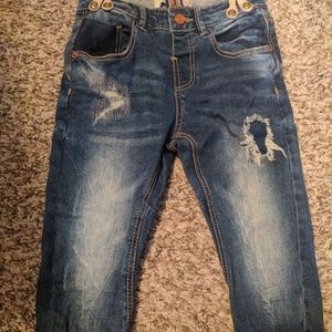 Baby boy suspender jeans. Zara baby! NWOT