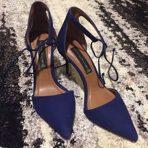 Navy Steve Madden heels size 6.5