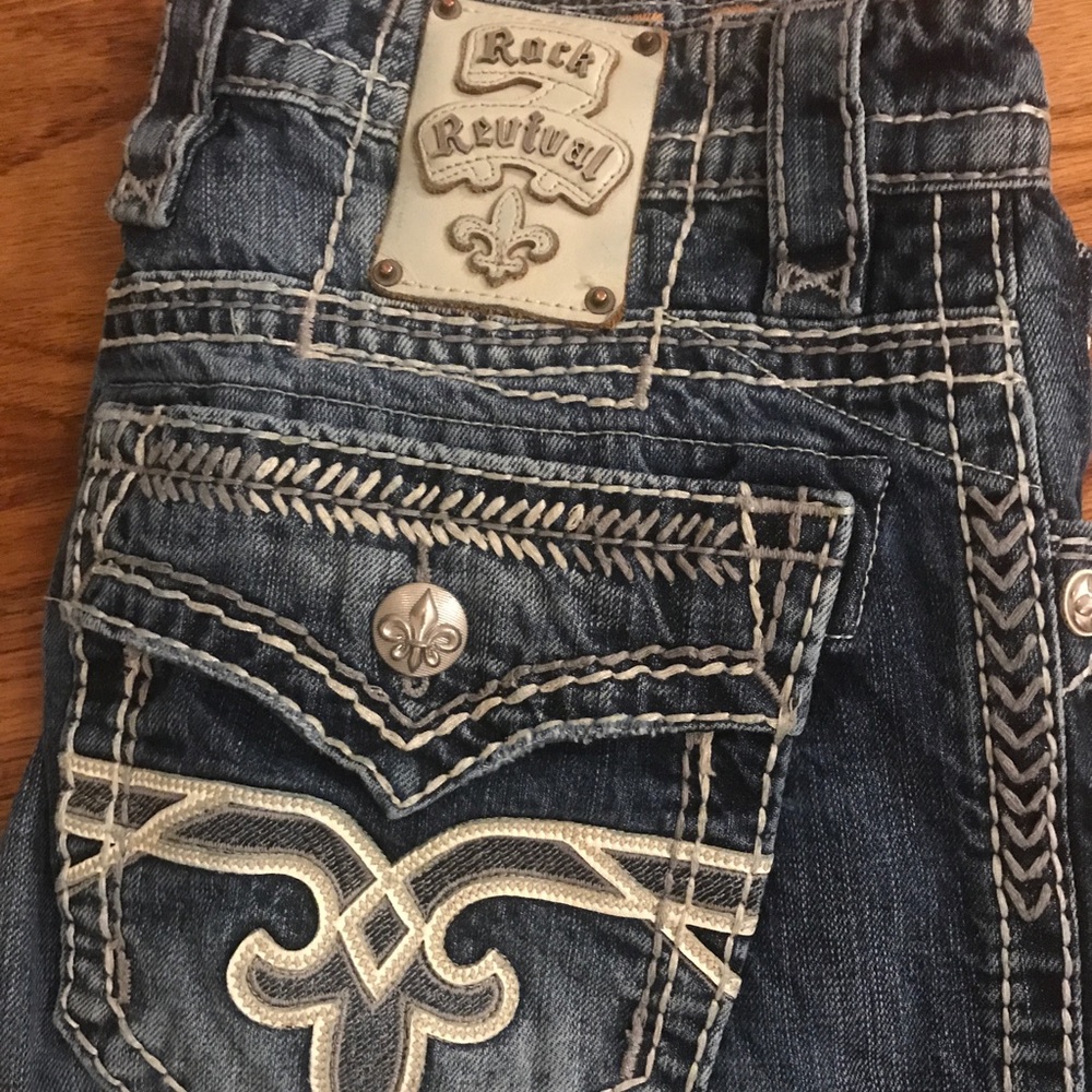 BKE buckle Rock Revival jeans