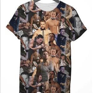 NWOT CHANNING TATUM SHIRT (med)
