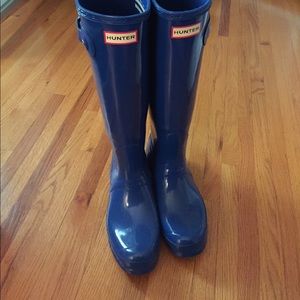 NWOT size 9 hunter boots! Mint condition 💙
