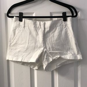 white j. crew chino shorts