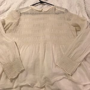 Free people long sleeve shirt