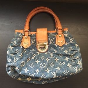 Louis Vuitton Mini Pleaty Denim Monogram