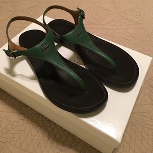 Coach Green Gracie Sandal