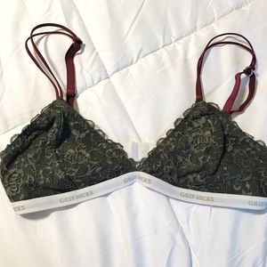 Olive Lace Bralette
