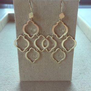 Stella & Dot Arabesque Chandelier Earrings