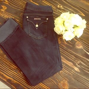 Hudson Ginny Cuffed Cropped jeans