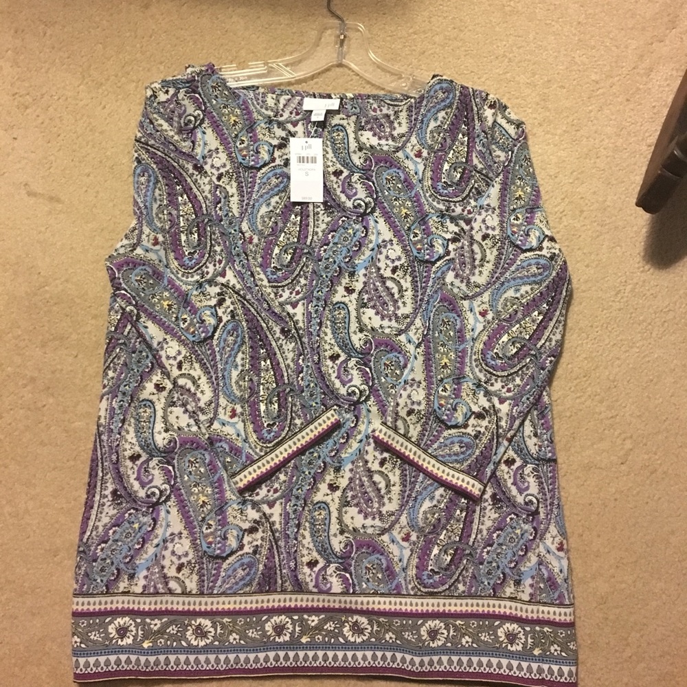 Cross back tunic