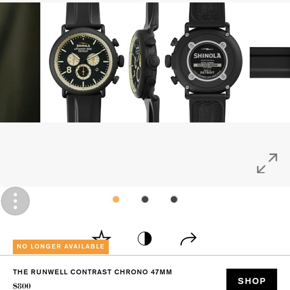 Shinola Watch