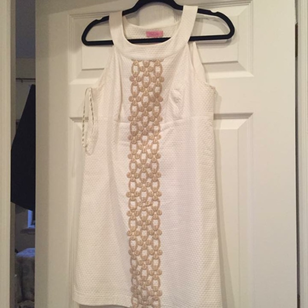 Worn once white Lilly Pulitzer dress