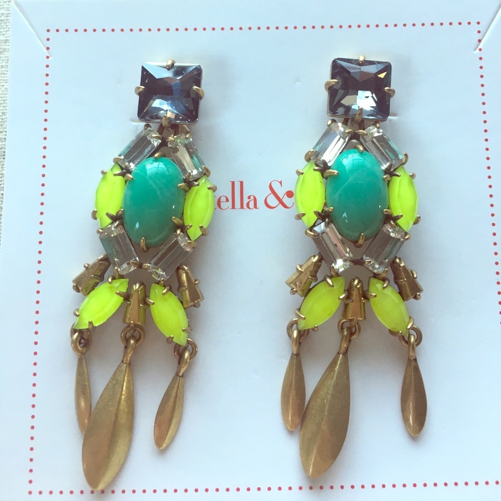 Stella & Dot Jardin Chandelier Earrings