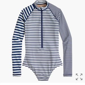 J.Crew Long-sleeve one-piece