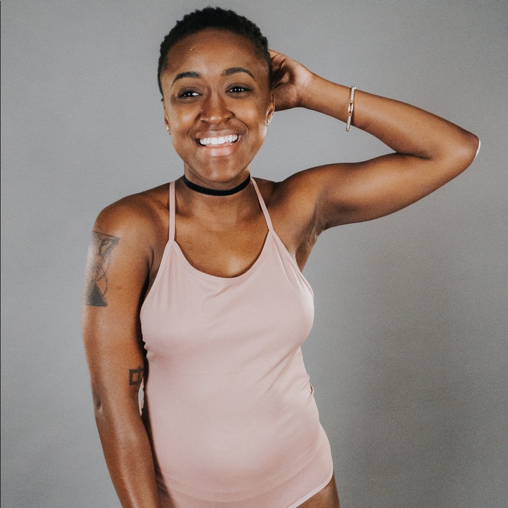 Crossed Back Bodysuit