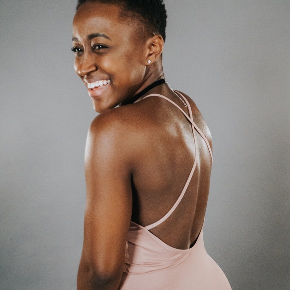 Crossed Back Bodysuit - Picture 2 of 2