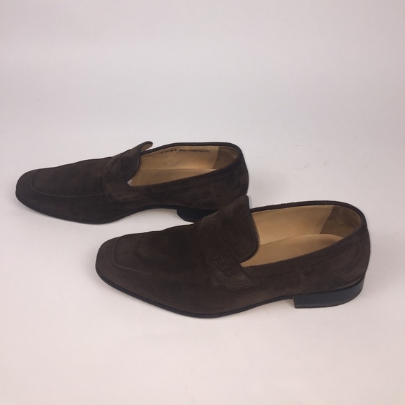 Men's Bally Luneton Suede Penny Loafer - Picture 6 of 7