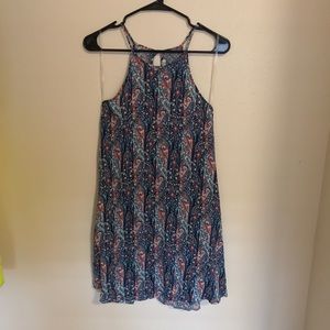 AE high neckline dress