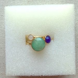 Stella & Dot Odessa Stackable Ring Set