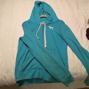 **VS PINK** zip up hoodie.