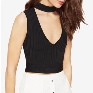 💕 BCBG Max Azria "Hana" Mock Neck Top